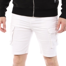 Short Cargo Blanc Homme La Maison Blaggio VEGALIA