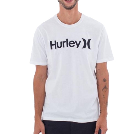 T-shirt Blanc Homme Hurley The Box SS