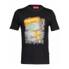 T-shirt Noir Homme Supreme Grip Gun