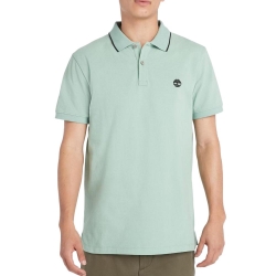 Polo Vert Clair Homme Timberland Oxford