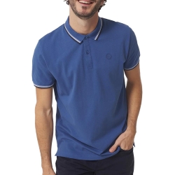 Polo Bleu Homme TBS Yvanee