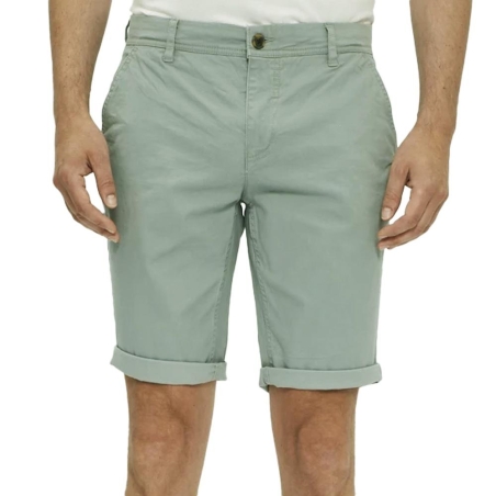 Short Vert Pale Homme Paname Brothers Bermuda Chino