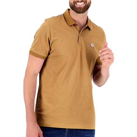 Polo Jaune Homme TBS ATTONPOL14027
