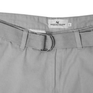 Short Gris Homme American College Chino