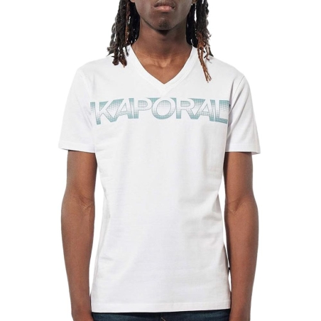 T-Shirt Blanc Homme Kaporal BART