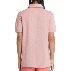 Polo Rose Homme Timberland Oxford