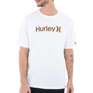 T-shirt Blanc Homme Hurley Toledo
