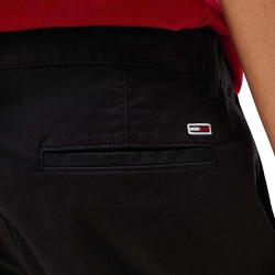 Short Chino Noir Homme Tommy Hilfiger Scanton