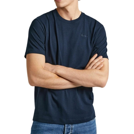 T-shirt Marine Homme Pepe jeans Connor