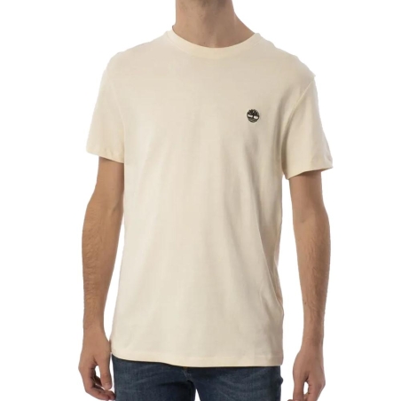 T-Shirt Beige Homme Timberland Sleeve