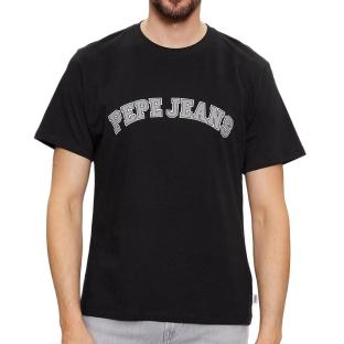 T-shirt Noir Homme Pepe jeans Clement