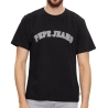 T-shirt Noir Homme Pepe jeans Clement