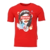 T-shirt Rouge Homme Supreme Grip Queen
