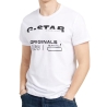 T-shirt Blanc Homme G-Star Originals D21664