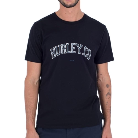 T-shirt Noir Homme Hurley H20 Dri Authentic