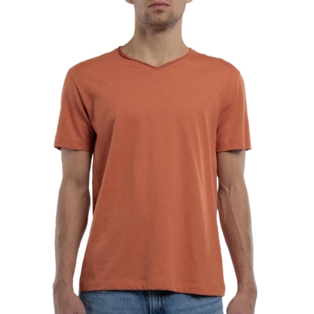T-shirt Orange Homme Teddy Smith Gildas