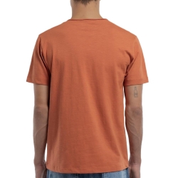 T-shirt Orange Homme Teddy Smith Gildas
