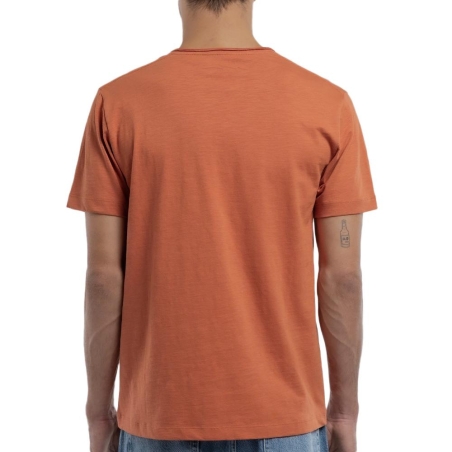 T-shirt Orange Homme Teddy Smith Gildas