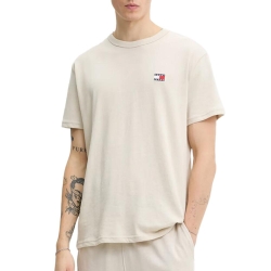 T-shirt Beige Homme Tommy Hilfiger Tjm Reg Badge