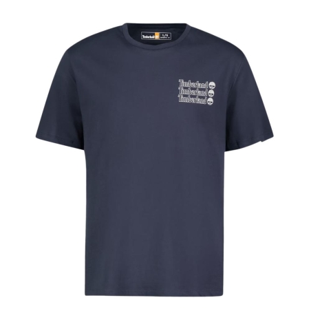 T-Shirt Bleu Homme Timberland Tee 2 Tier3