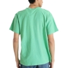 T-Shirt Vert Homme Quiksilver Slub roundneck