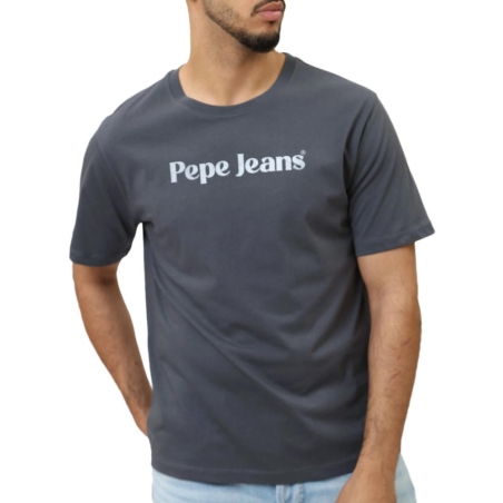 T-shirt Gris Homme Pepe Jeans Clifton