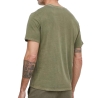 T-shirt Kaki Homme Pepe jeans Jacko PM50866