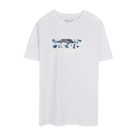 T-shirt Blanc Homme Teddy Smith 11015725D