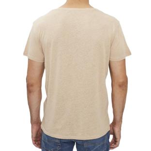 T-shirt Marron Homme Paname Brothers Tom