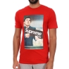 T-shirt Rouge Homme Supreme Grip Film