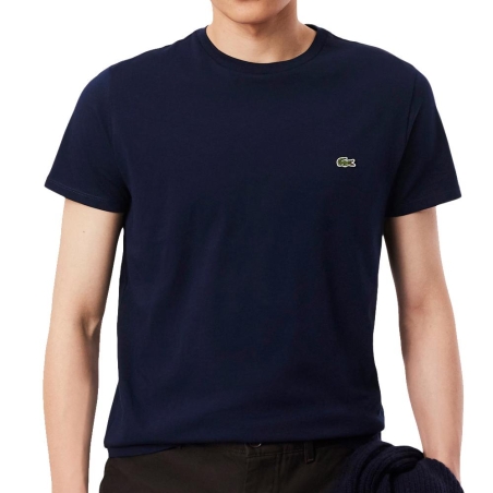 T-shirt Marine Homme Lacoste TH6709001