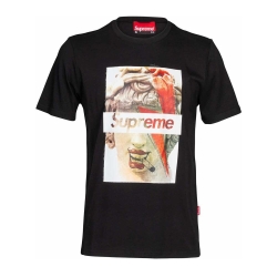 T-shirt Noir Homme Supreme Grip STONE