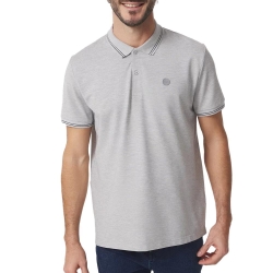 Polo Gris Homme TBS ATTONPOL14027