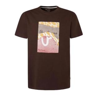 T-shirt Marron Homme Pepe jeans Kenelm