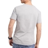 T-shirt Gris Homme Guess Blurry