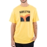 T-shirt Jaune Homme Hurley Rolling Hills