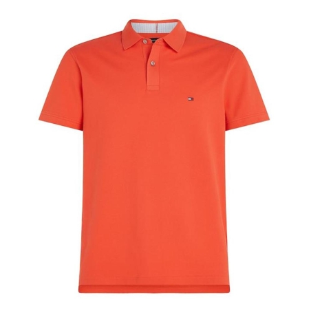 Polo Rouge Homme Tommy Hilfiger 1985 Regular