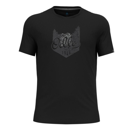 T-shirt Noir Homme Odlo Nikko