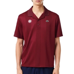Polo Bordeaux Mixte Lacoste x Roland-Garros