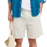 Short Blanc à Rayures Homme Selected Loose