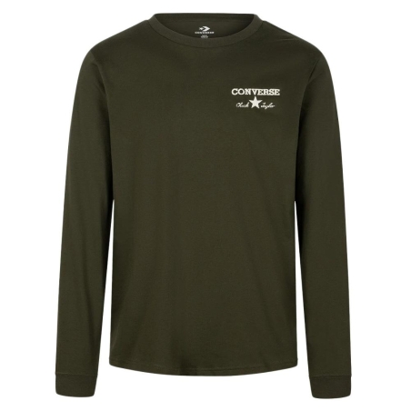 T-Shirt Kaki Homme Converse Forest Shelter