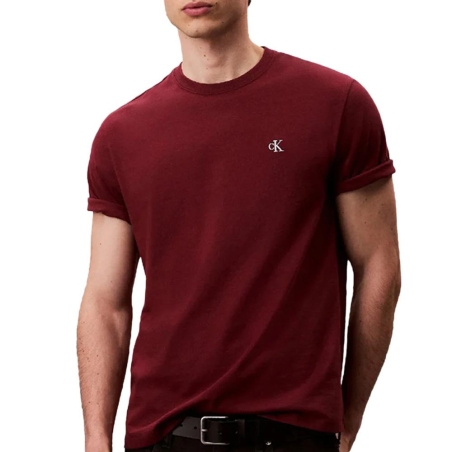 T-Shirt Prune Homme Calvin Klein Jeans Easy LV04RC275G