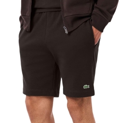 Short Marron Homme Lacoste Short Regular Fit En Molleton