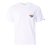 T-Shirt Blanc Homme Vans Snooker