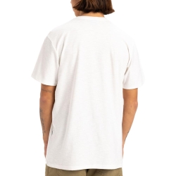 T-Shirt Ecru Homme Quiksilver Slub roundneck