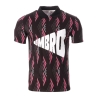 Polo Noir/Rose Homme Umbro King Polo