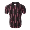 Polo Noir/Rose Homme Umbro King Polo