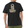 T-Shirt Noir Homme Rip Curl Vaporcool Search Stack