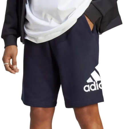 Short Marine/Blanc Homme Adidas Bosshortft