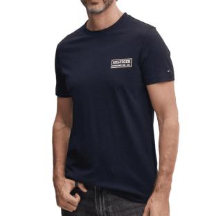 T-shirt Noir Homme Tommy Hilfiger Printed